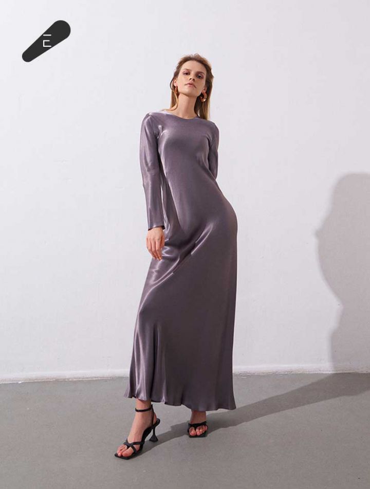 Glow Dress - Grey